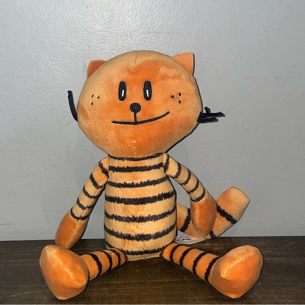 Pilkey Dog Man SOFT PETEY CAT CHARACTER 9" Plush STUFFED ANIMAL TOY